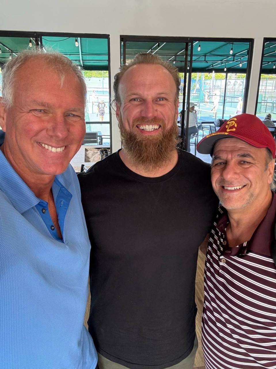 Josh Phelan with Dr. Ed Said and Todd Dean